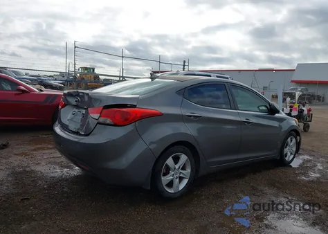 2013 Hyundai Elantra Gls/Limited from USA, damaged, VIN 5NPDH4AE4DH229527